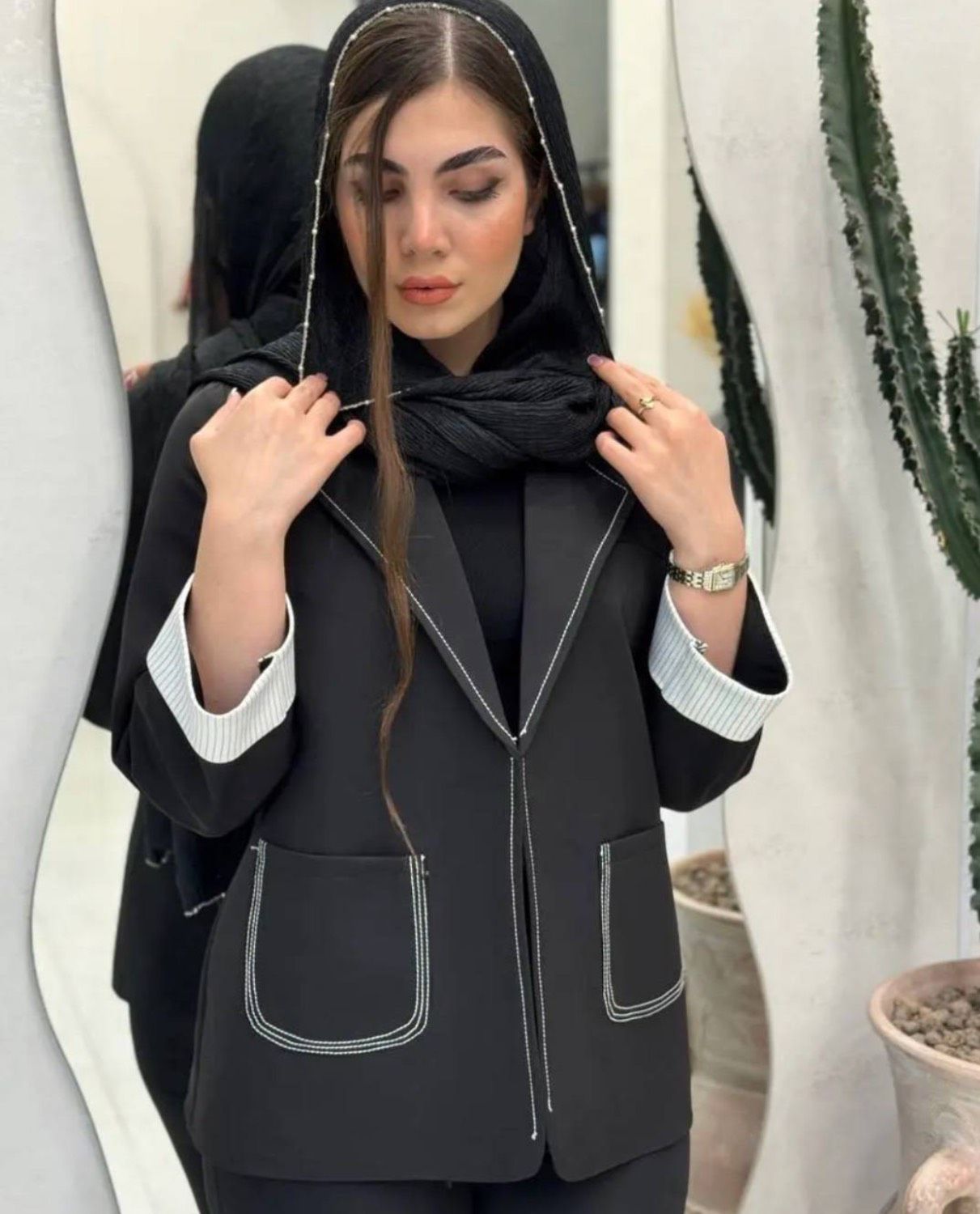 کت آستین دیپلمات