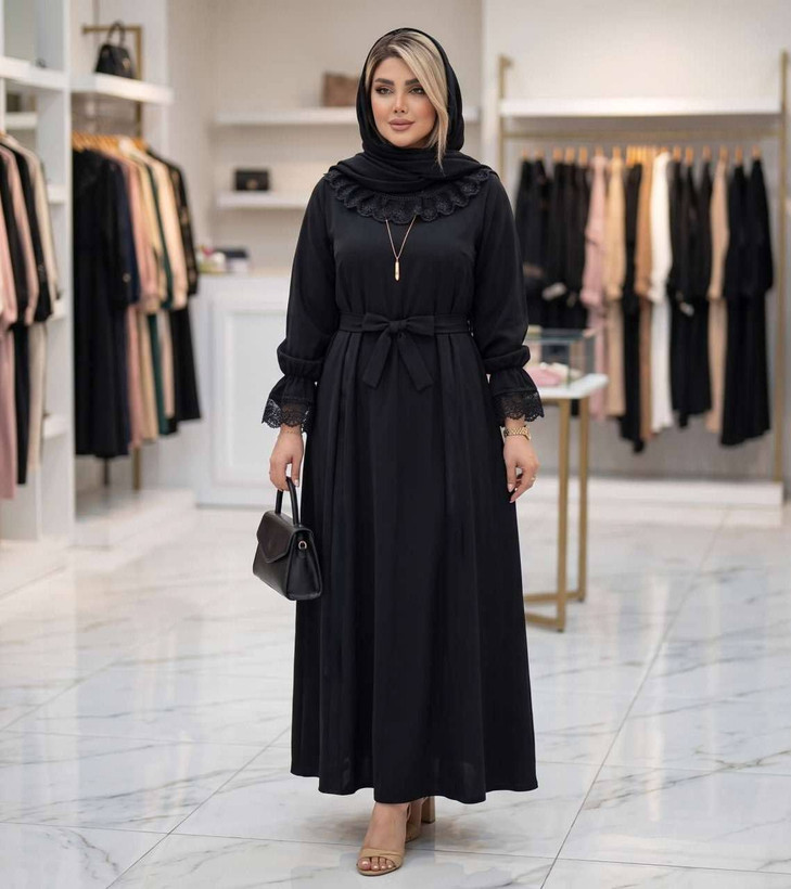 پیراهن عبایی محبوبه