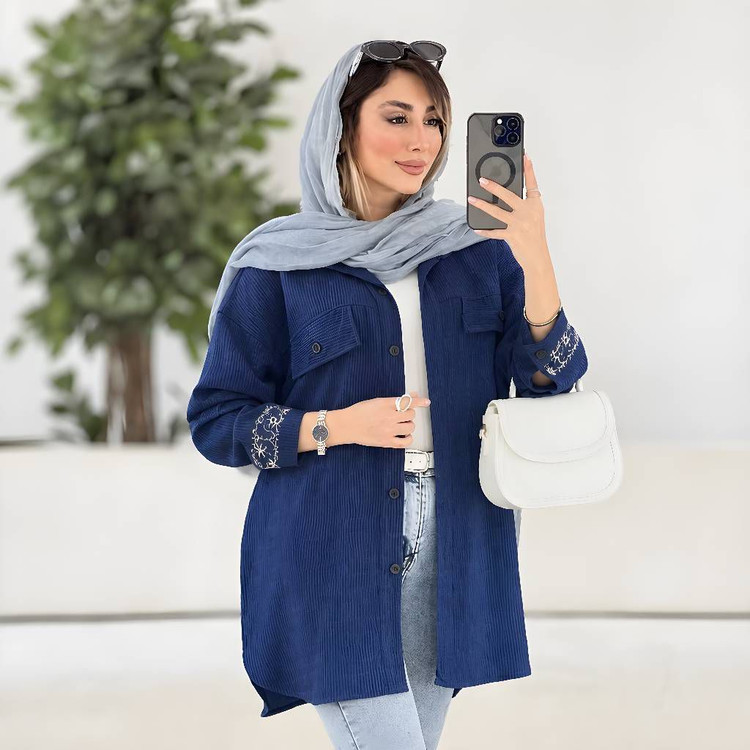 مانتو مچ گلدوزی سانیا