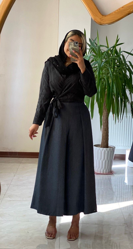 شلوار دامنی ژاله