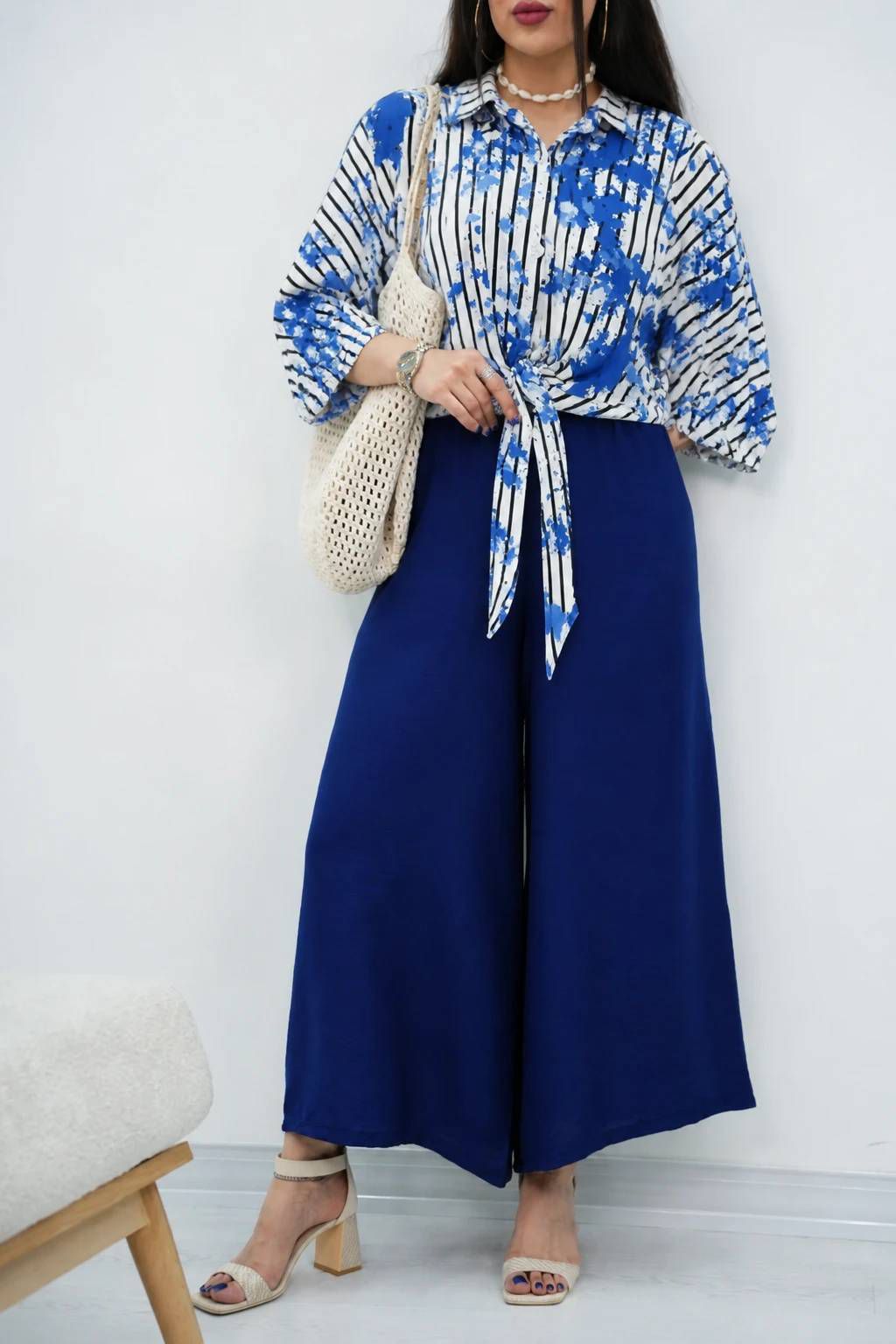 شومیز‌گره ای رنگارنگ
