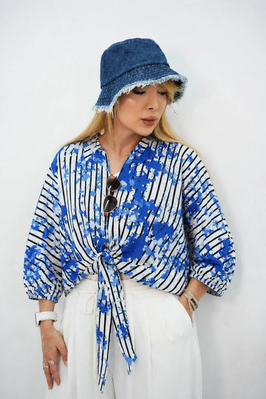 شومیزگره ای رنگارنگ