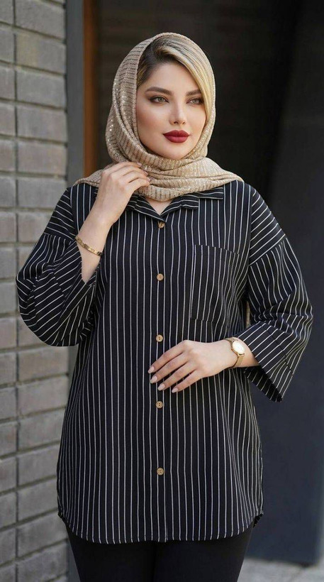 شومیز مانتویی ستاره 290