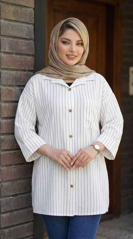 شومیز مانتویی ستاره 290