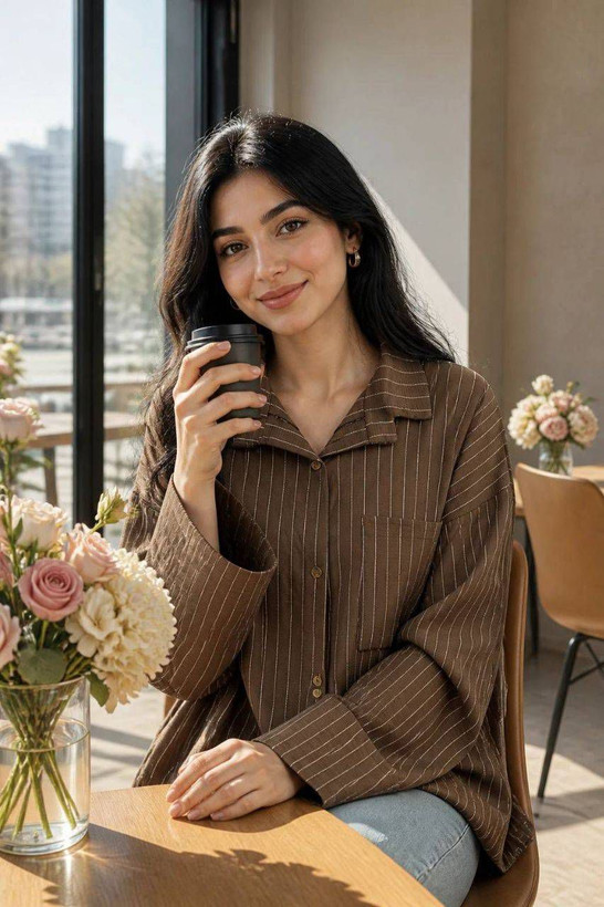 شومیز مانتویی ستاره 290