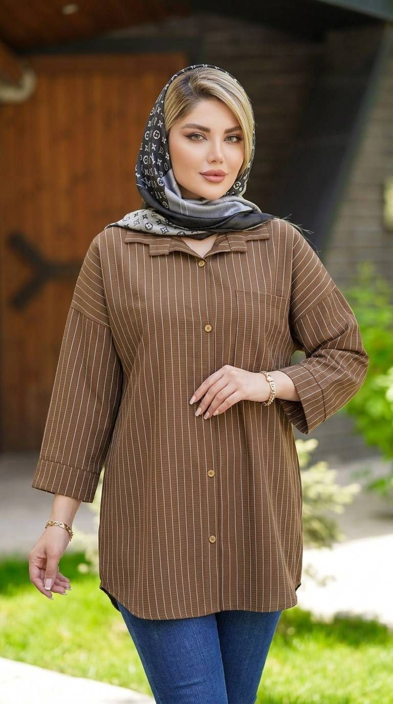 شومیز مانتویی ستاره 290
