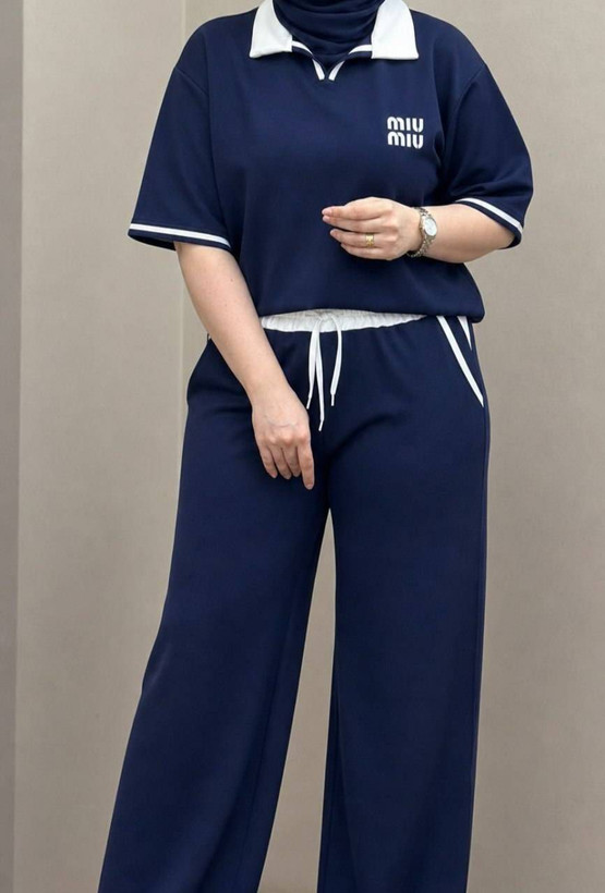 ست تیشرت و شلوار مازراتی miu miu