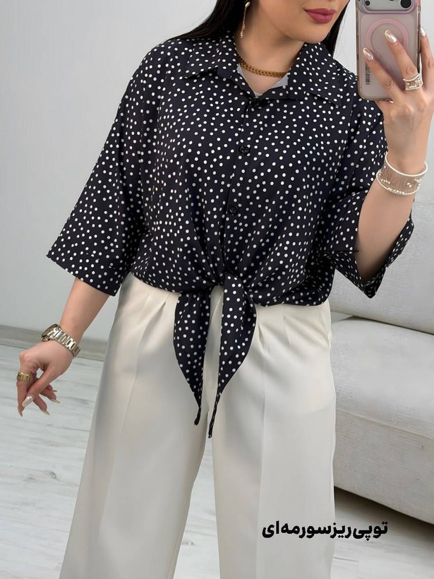 شومیز گره ای آیسو