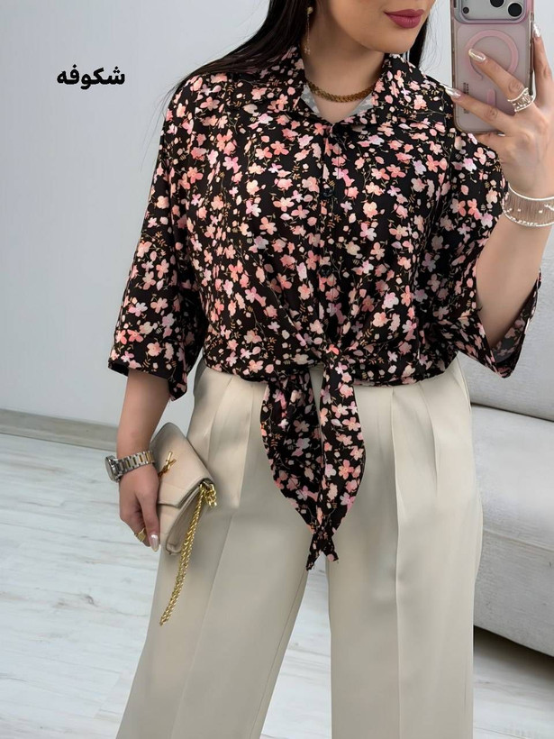شومیز گره ای آیسو