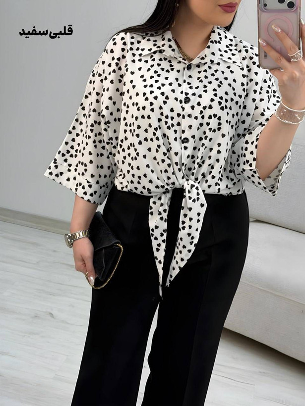 شومیز گره ای آیسو