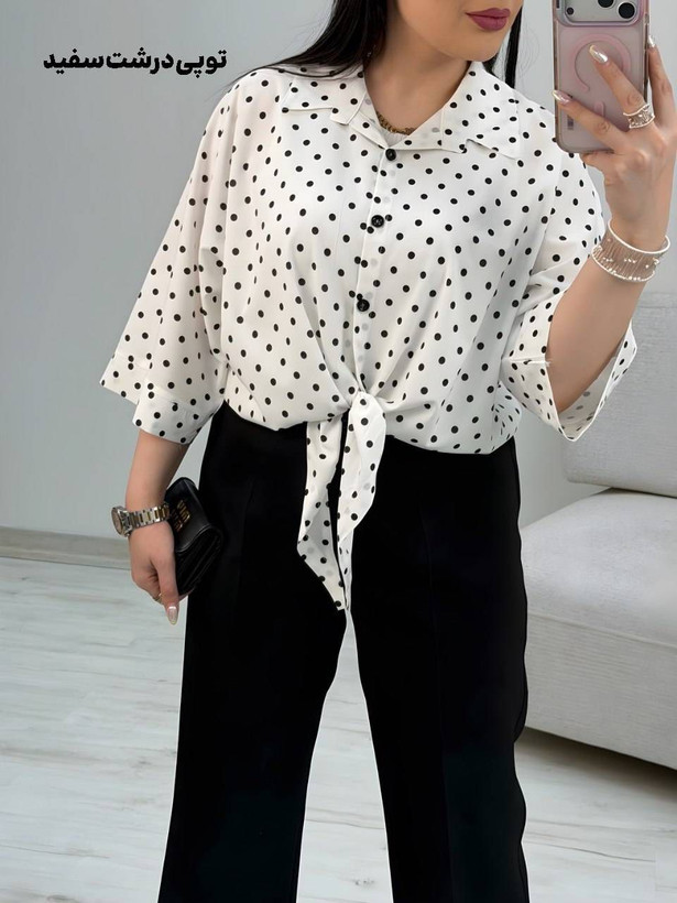 شومیز گره ای آیسو