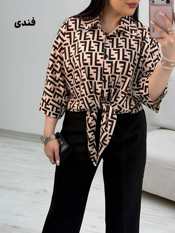 شومیز گره ای آیسو