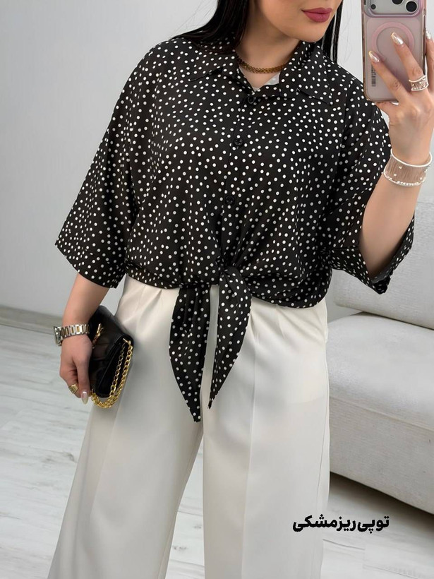 شومیز گره ای آیسو
