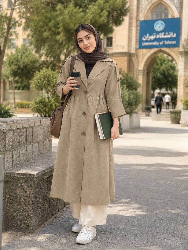 مانتو دانشجویی شیما