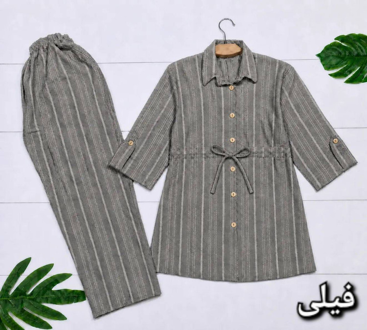 ست مانتو. شلوار دنیز