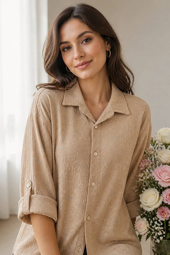 شومیز نگینی صحرا