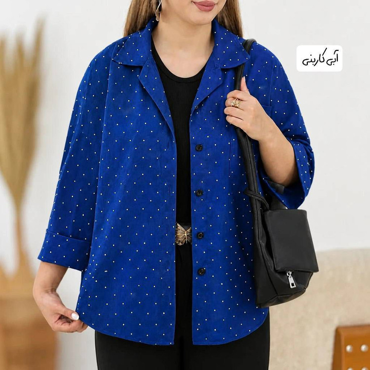 شومیز نگین دار