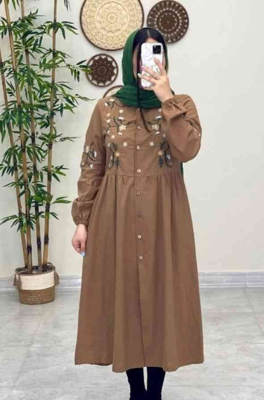 مانتو گلدوزی باران