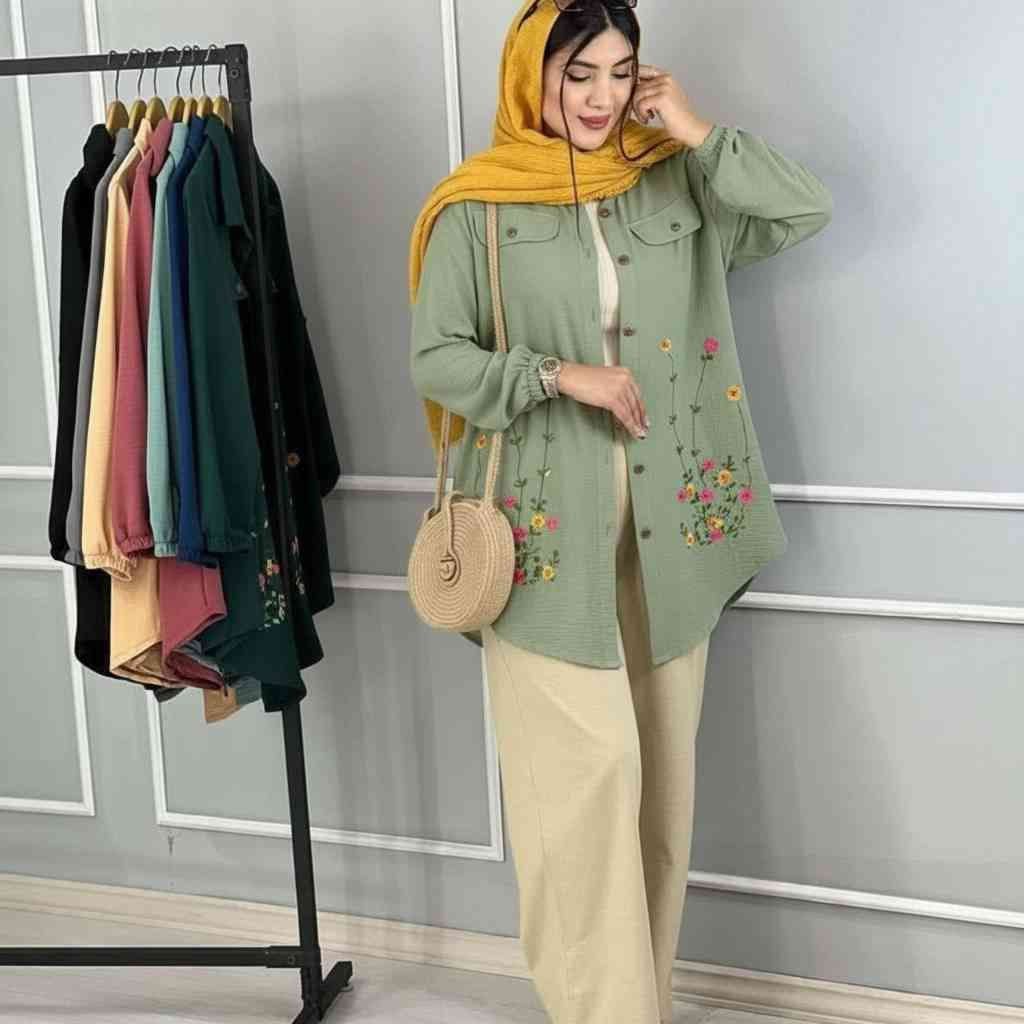 شومیز مانتویی ساناز