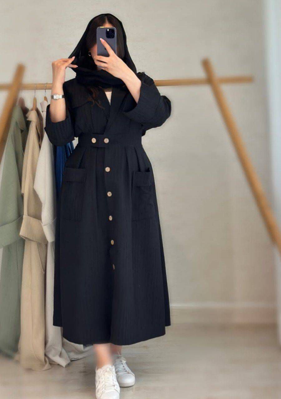 مانتو  بلند غنچه