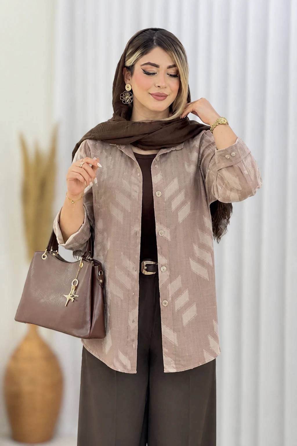 شومیز مانتویی کسمه