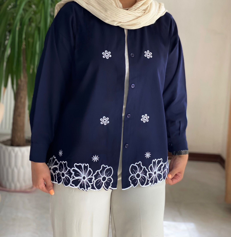 مانتو گلدوزی غزل