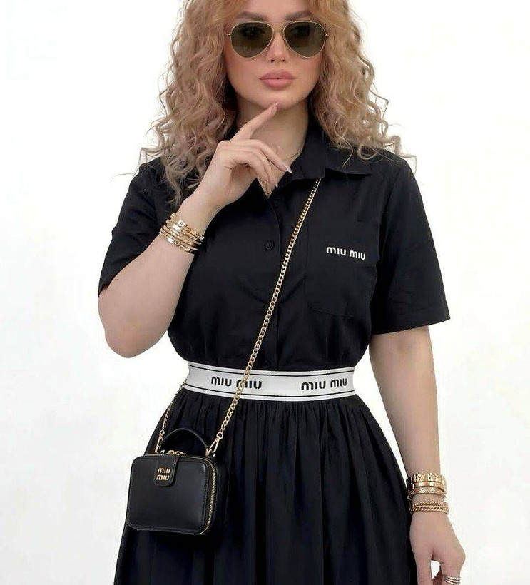 ست تیشرت و دامن miu