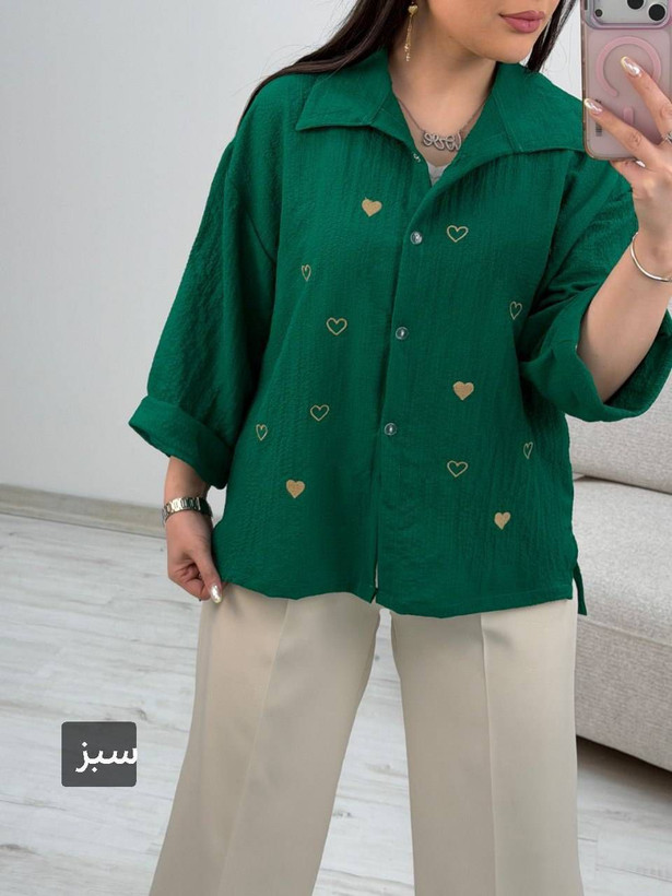 شومیز قلبی