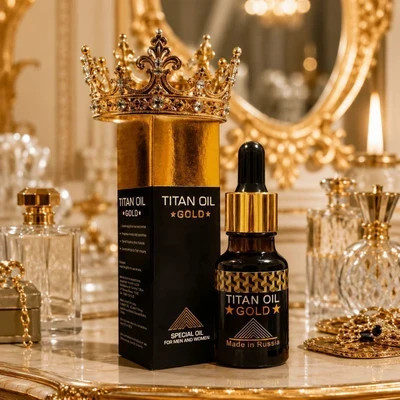 روغن تیتان طلایی حجم دهنده سینه و باسن( اصل روسیه وارداتی 1عددی) با ضمانتORJINAL