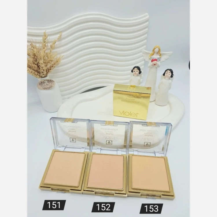 پنکک ضدآب و مات مدل violet gold ویولت با ماندگاری بالا