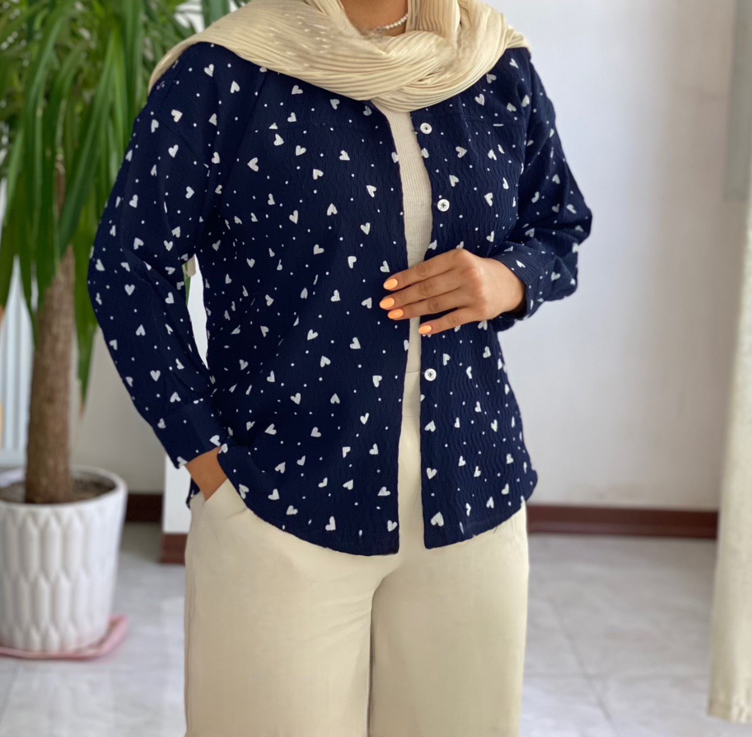 شومیز قلبی