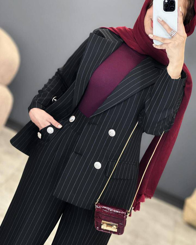 ست زیبای لاریا یقه انگلیسی