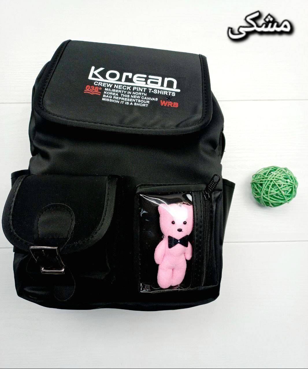 کوله همراه با عروسک تدی Korean
