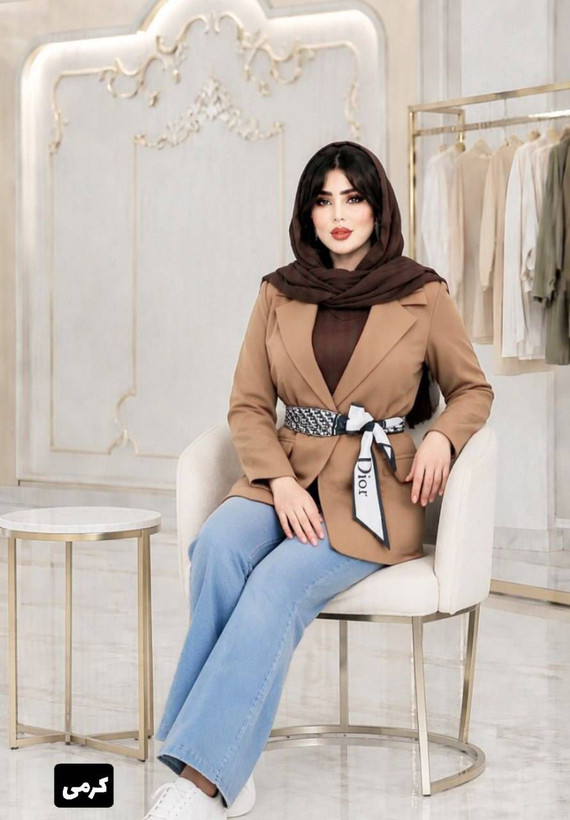 کت کمردار دیور dior