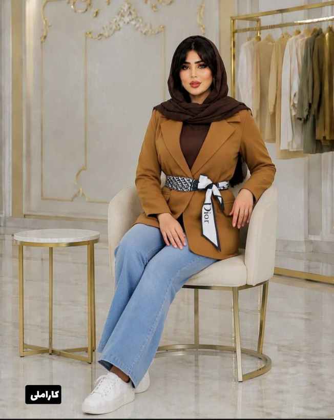 کت کمردار دیور dior