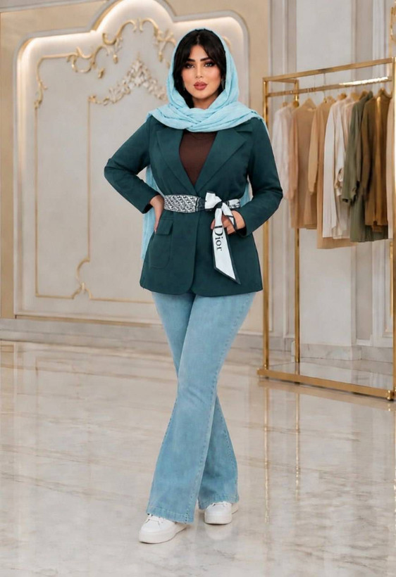 کت کمردار دیور dior