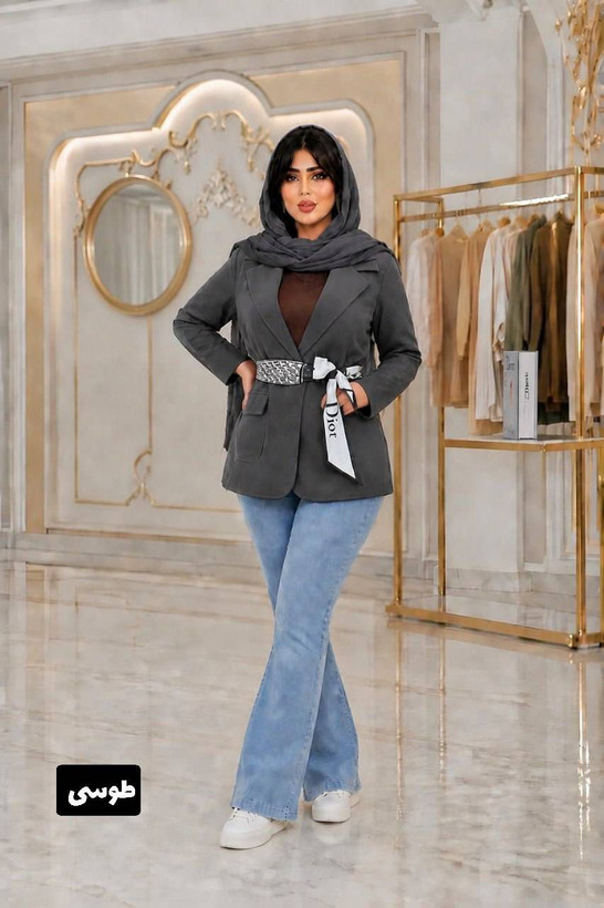کت کمردار دیور dior