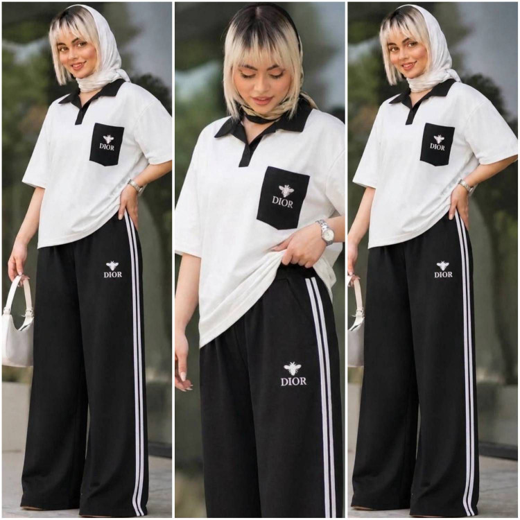 ست تیشرت شلوار دیورDIOR