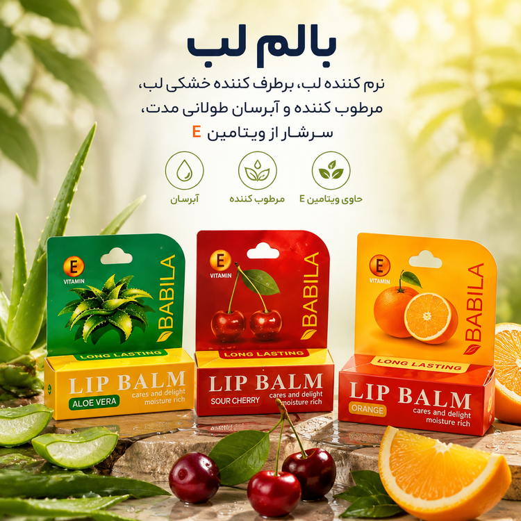 بالم لب بابیلا BABILA مرطوب کننده بالا لب های شما